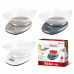 BILANCIA CUCINA KITCHEN CHIC DIGITALE KG.5 ASS (6pz)